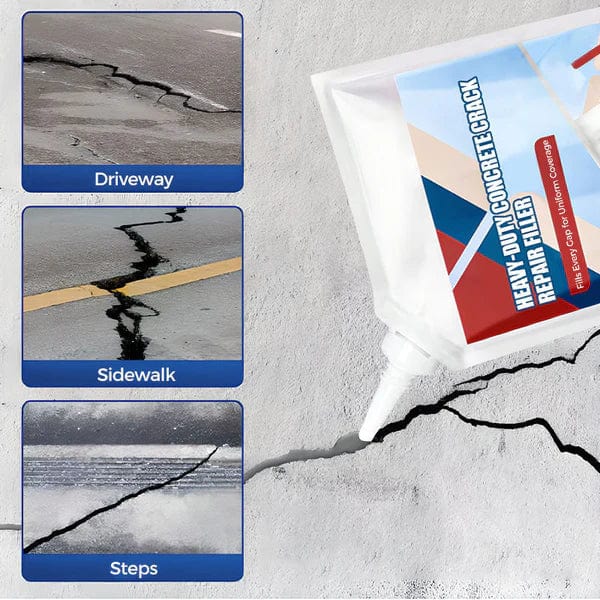 Heavy-Duty Concrete Crack Repair Adhesive | Concrete Crack Repair Adhesive Repair Saeling Filling Cracks Heavy-Duty Concrete Crack Repair Adhesive Zaavio.co®