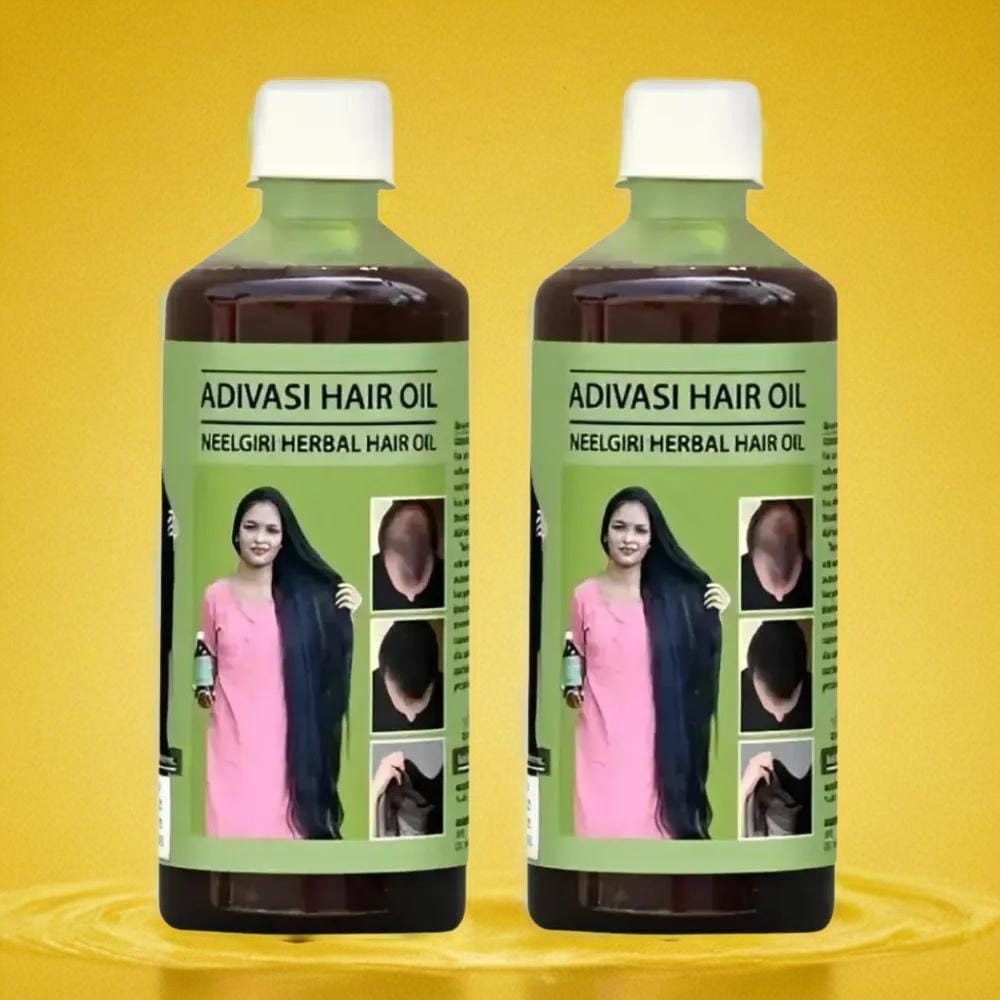 Herbal Hair Oil (Set of 2) Adivasi Neelgiri Herbal Hair Oil (Set of 2)