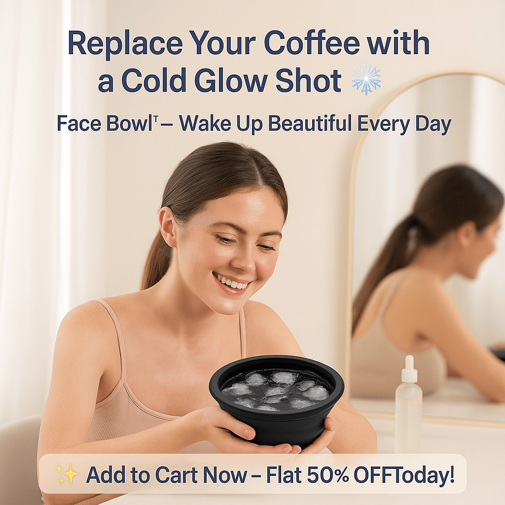 Ice Facial Bowl | Skin Care Poducts Facial Pores Ice Bowl For Skin Glow Pool & Spa Ice Facial Bowl
