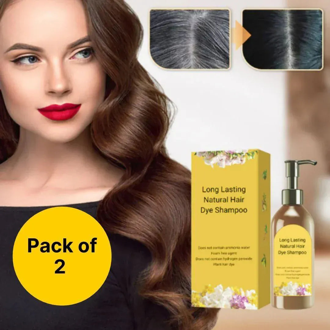 ✨Japanese Long Lasting Natural Hair Dye Shampoo🔥Buy 1 Get 1🔥 ✨Japanese Long Lasting Natural Hair Dye Shampoo🔥Buy 1 Get 1🔥