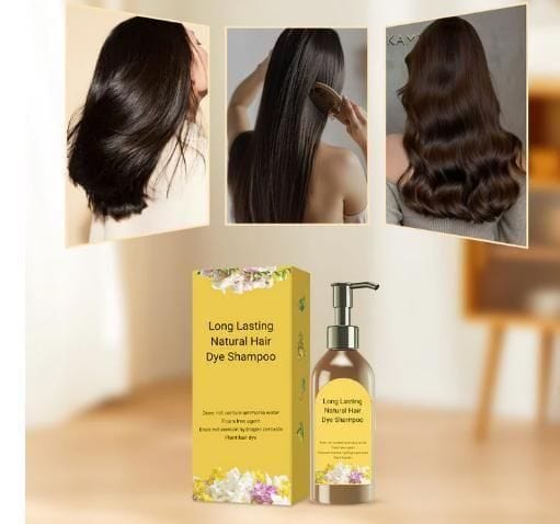 Japanese Long Lasting Natural Hair Dye Shampoo (Pack of 2) | Hair Dye Colors Coloring Shampoo ✨Japanese Long Lasting Natural Hair Dye Shampoo🔥Buy 1 Get 1🔥