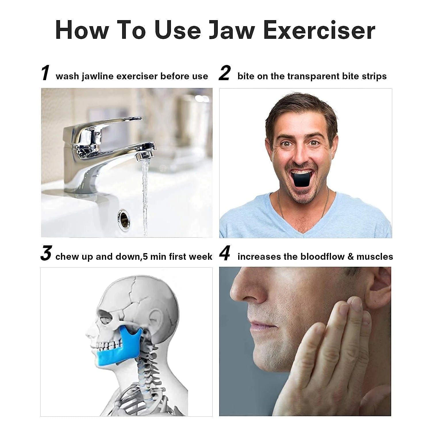 Jawline Exerciser (Set of 2) Jawline Exerciser (Set of 2)