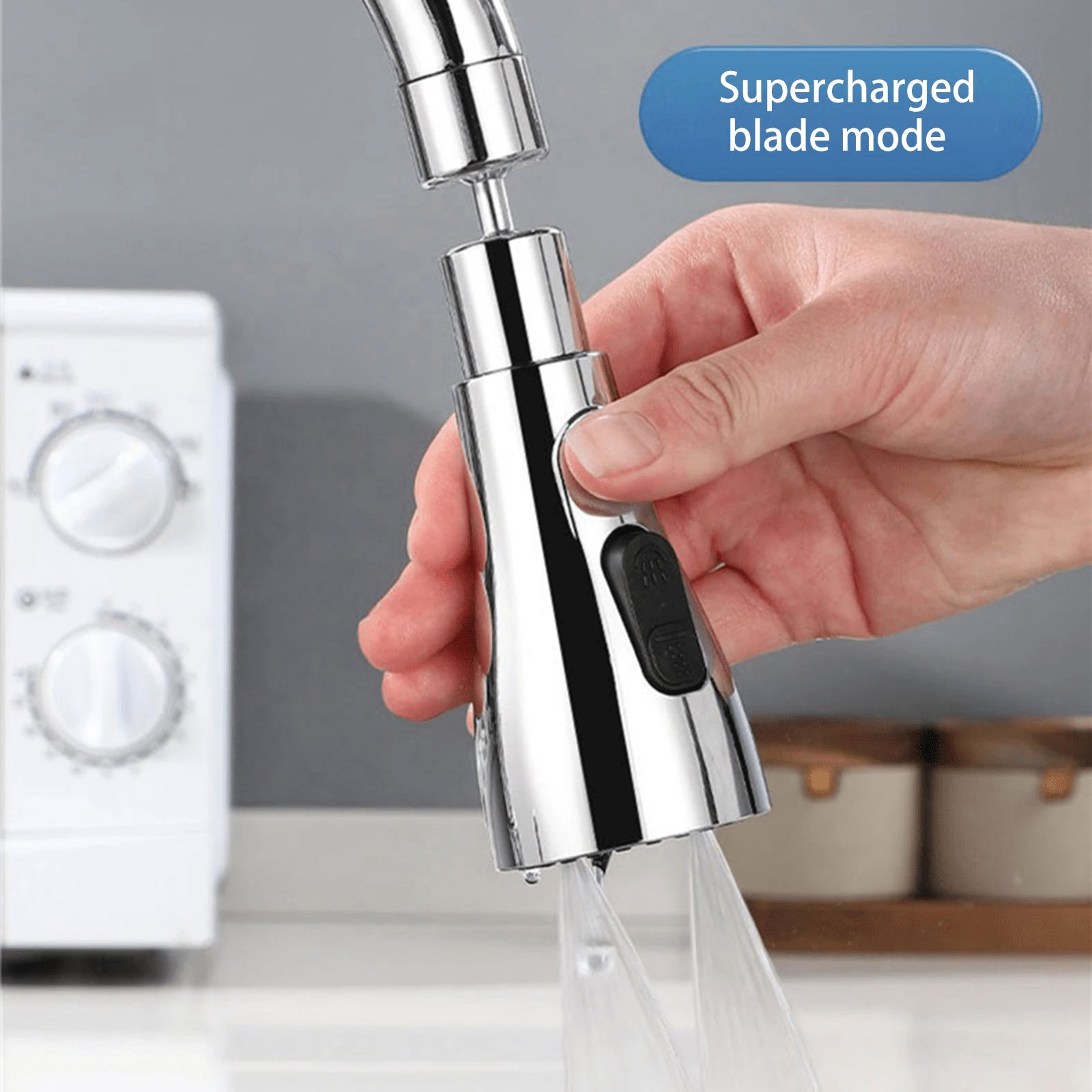 Kitchen Accessories Sink Tap Water Aerator Faucet Tap Purifier - 3 Modes Water Faucet Sprayer Faucezy™️ 3 Modes Water Sprayer Zaavio®