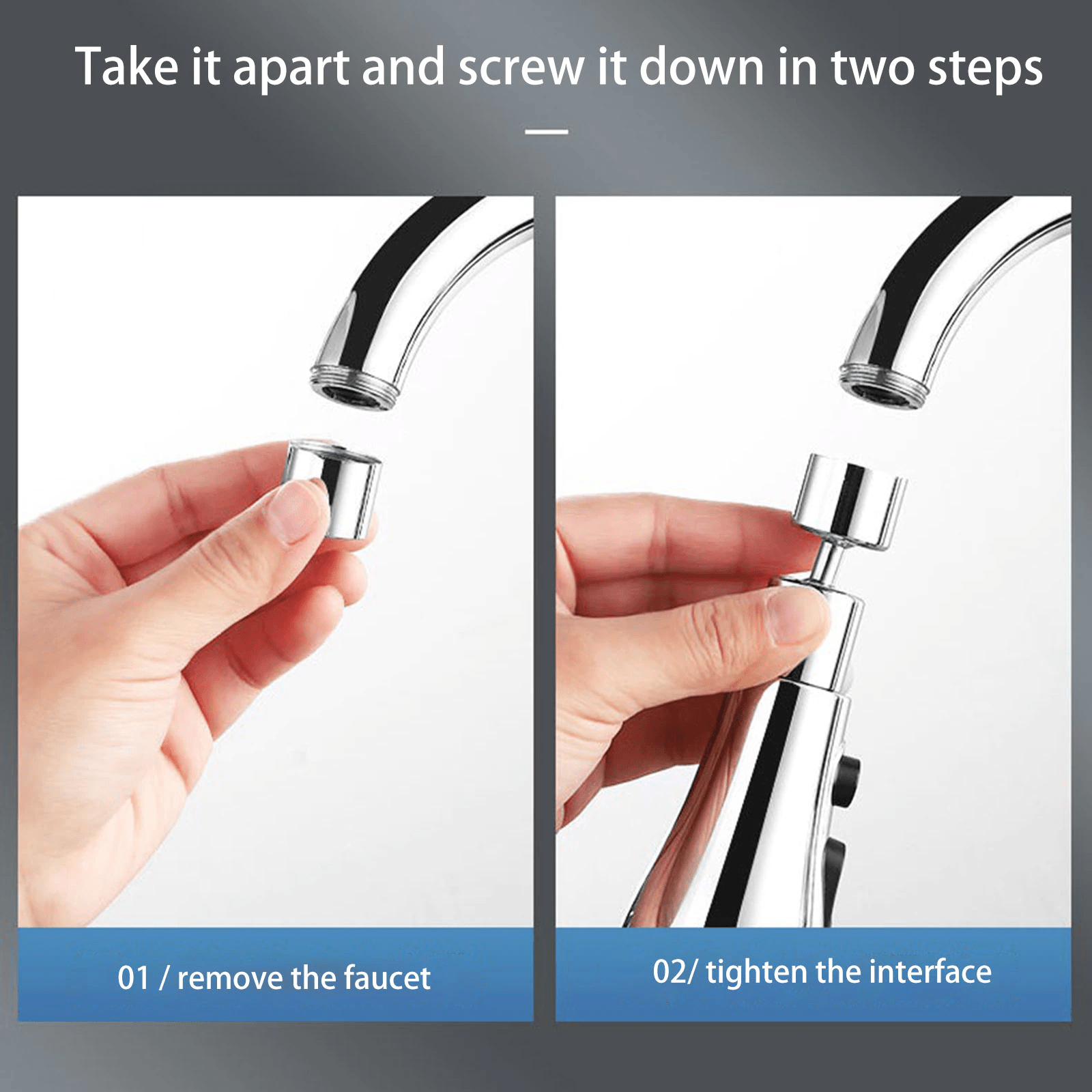 Kitchen Accessories Sink Tap Water Aerator Faucet Tap Purifier - 3 Modes Water Faucet Sprayer Faucezy™️ 3 Modes Water Sprayer Zaavio®