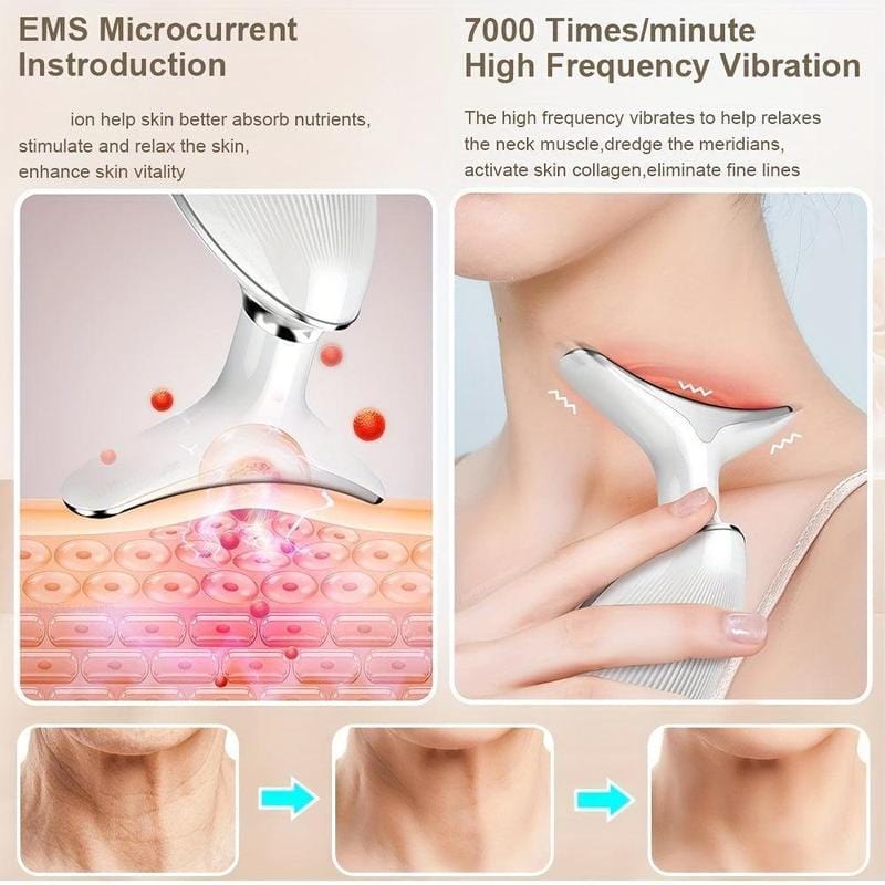 Lift Face Double Chin Removal Facial Machine Wrinkle Removal Face Wrinkle and Neck Massager Zaavio®