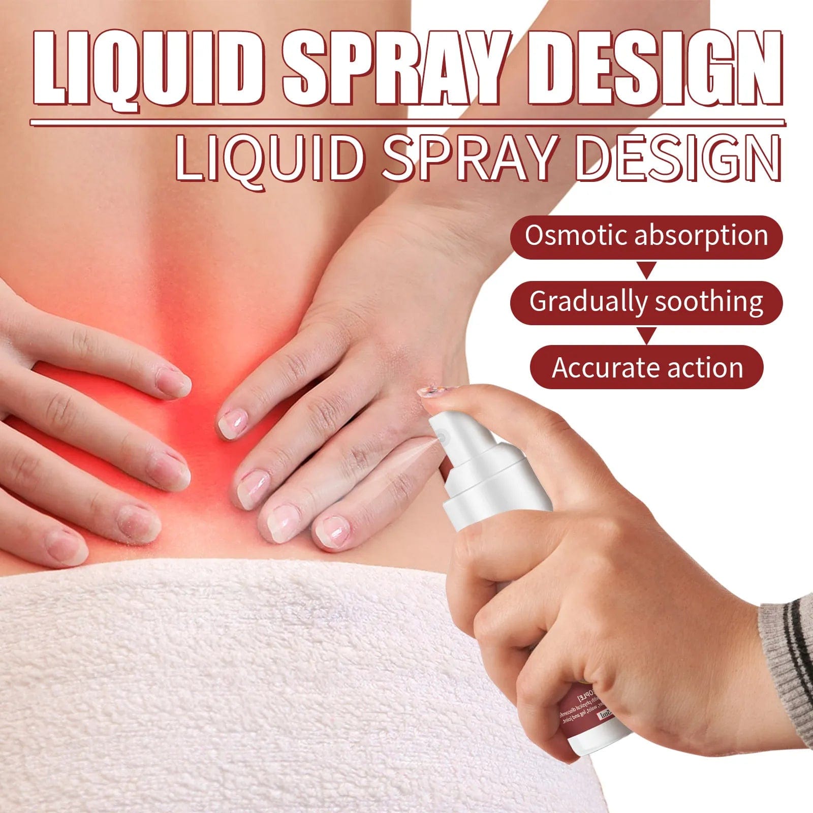 Lumbar Pain Spinal Pain Killer - Back Pain Relief Spray Back Pain Relief Spray
