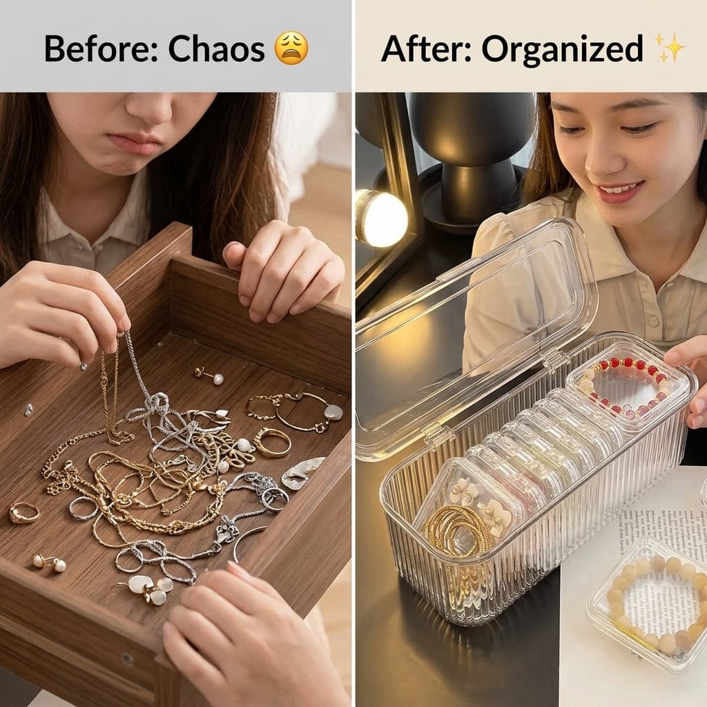 Luxury Acrylic Jewellery Organizer Luxury Acrylic Jewellery Organizer