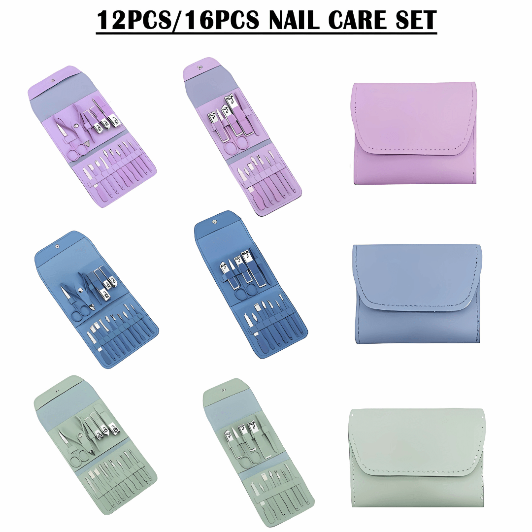 Manicure Pedicure Set For Women | Manicure Pedicure Nail Art Kit Set Tools Care Clippers Manicure Pedicure Set For Women Zaavio.co®