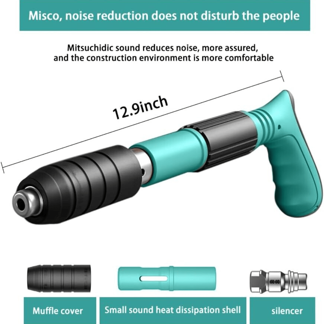 Manual Steel Nail Drilling Tool | Nail Gun Staple Electrical Cordless Pneumatic Stable Gun For Wood All in 1 Gunvoxy™️Manual Steel Nail Drilling Tool Zaavio®