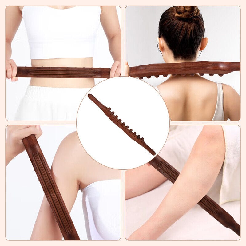 Massagixy™️ | Body Massager Full Body Massage Machine tools Wooden Massager Wooden Massage Stick Zaavio®