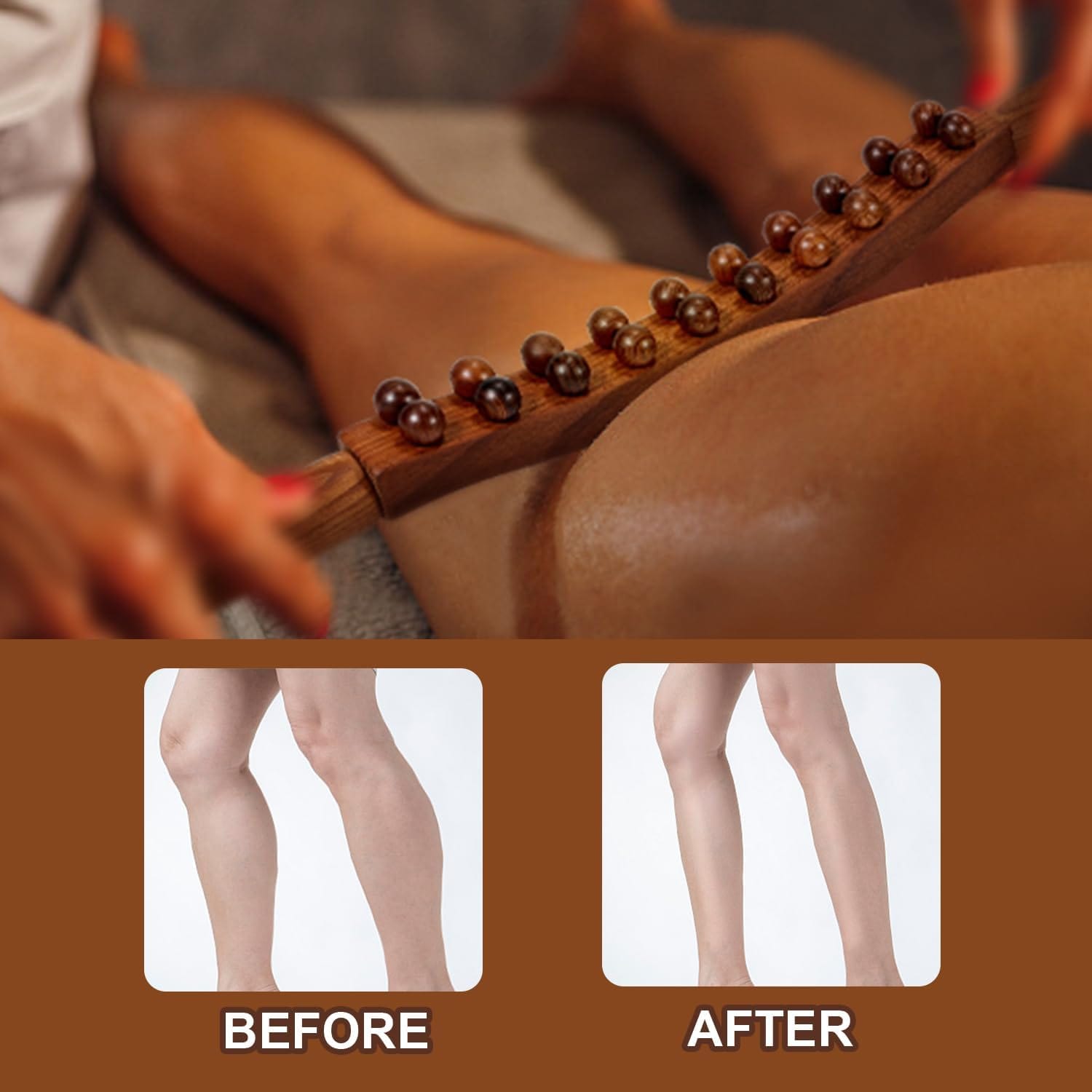 Massagixy™️ | Body Massager Full Body Massage Machine tools Wooden Massager Wooden Massage Stick Zaavio®