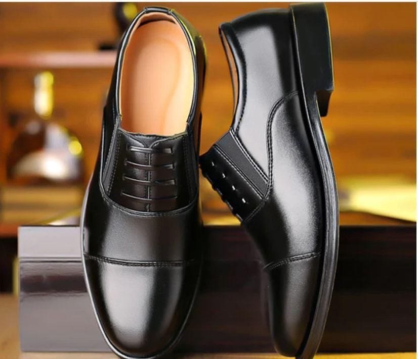 Men's Business Formal Leather Shoes | Formal Shoes For men Black Men's Leather Footwear 7 Men's Smart Formal Shoes