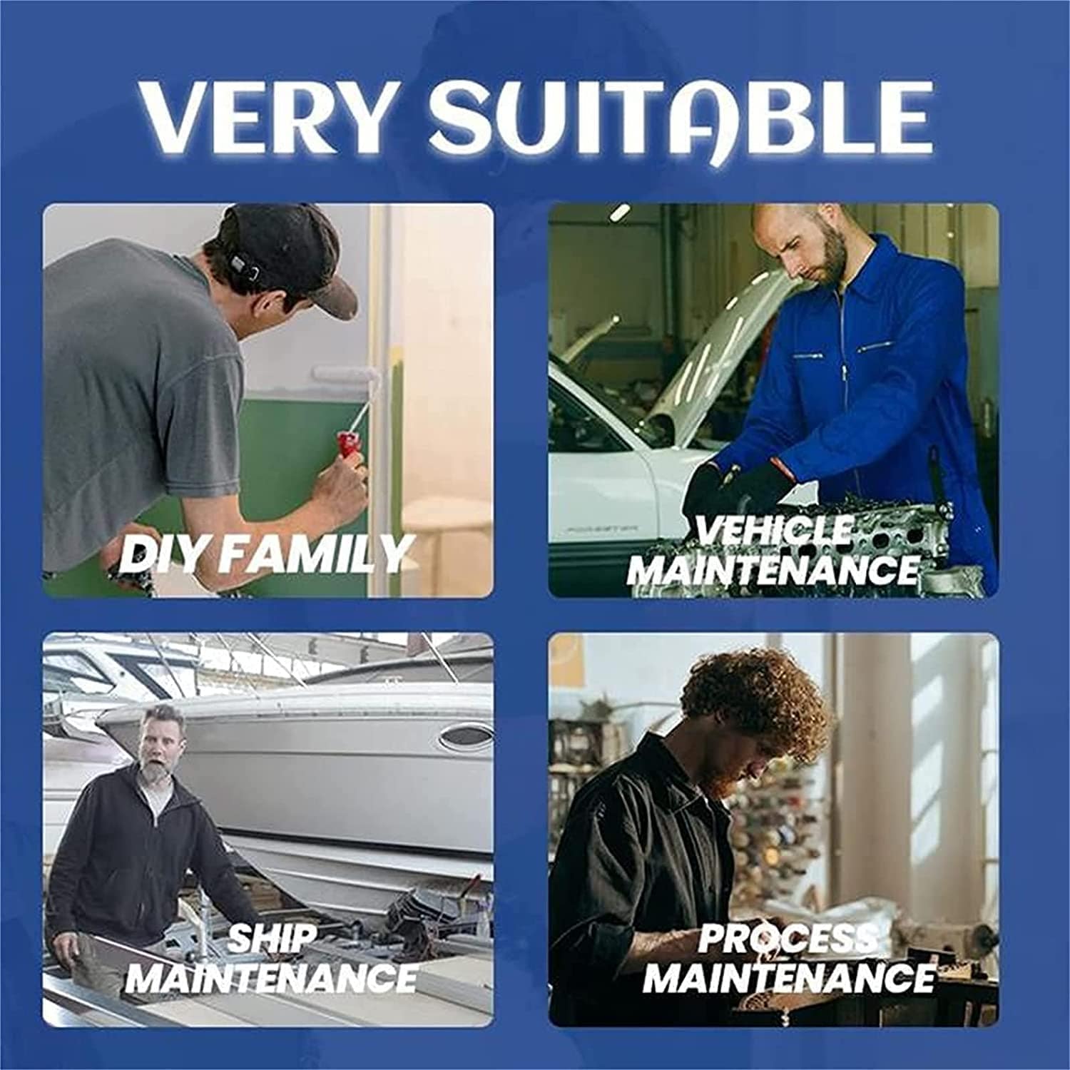 Metal Glue Epoxy Adhesive Steel Filler Waterproof Glue Metal Glue Epoxy Adhesive (Buy 1 Get 1 Free)