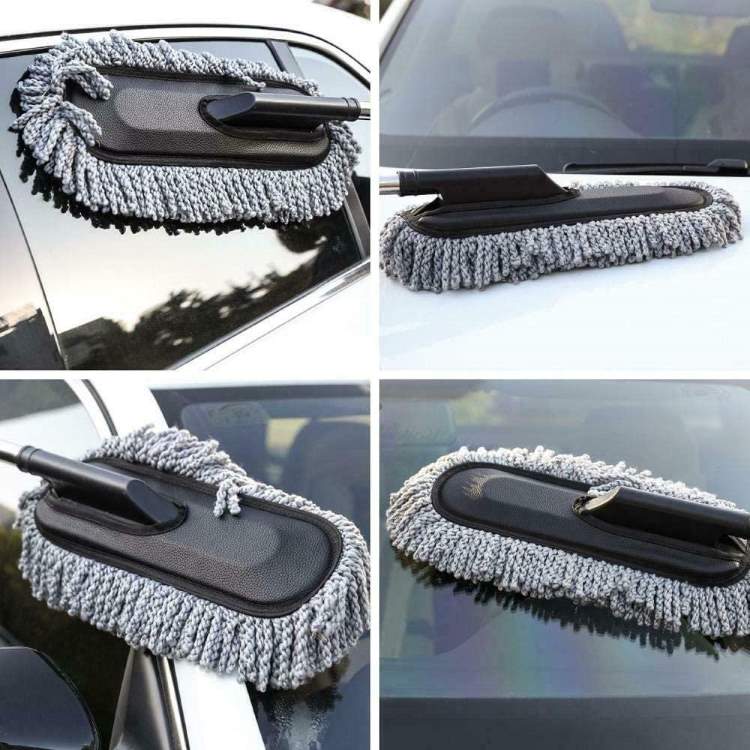 Microfiber Car Cloths Cleaning Kit Interior Products Brush - Microfiber Telescopic Car Top Duster Microfiber Telescopic Car Top Duster