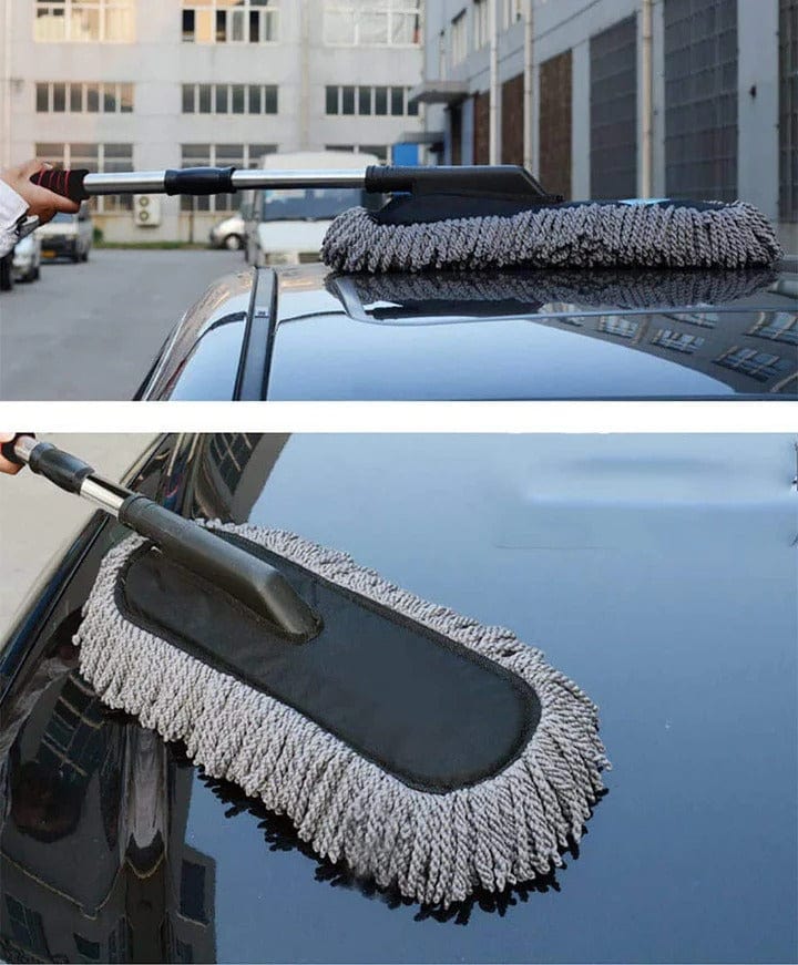 Microfiber Car Cloths Cleaning Kit Interior Products Brush - Microfiber Telescopic Car Top Duster Microfiber Telescopic Car Top Duster