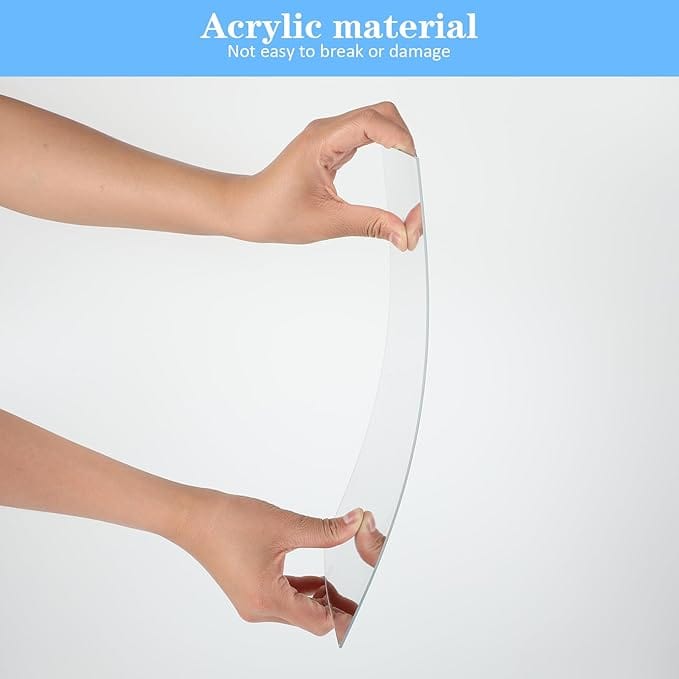 Mirror Sticker for Wall (Oval+Rectangular) - Pack of 2 Mirror Sticker for Wall (Oval+Rectangular) - Pack of 2 Zaavio.co®