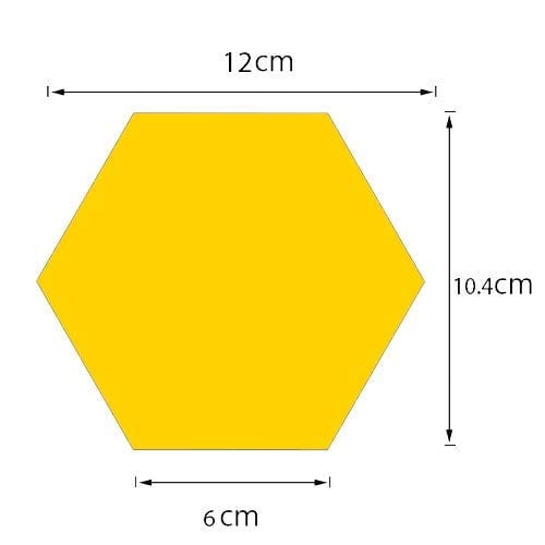 Mirror wall stickers for living room 3d hexagon mirror - 3D Hexagon Mirror Stickers 3D Hexagon Mirror Stickers (Silver 12 pcs)