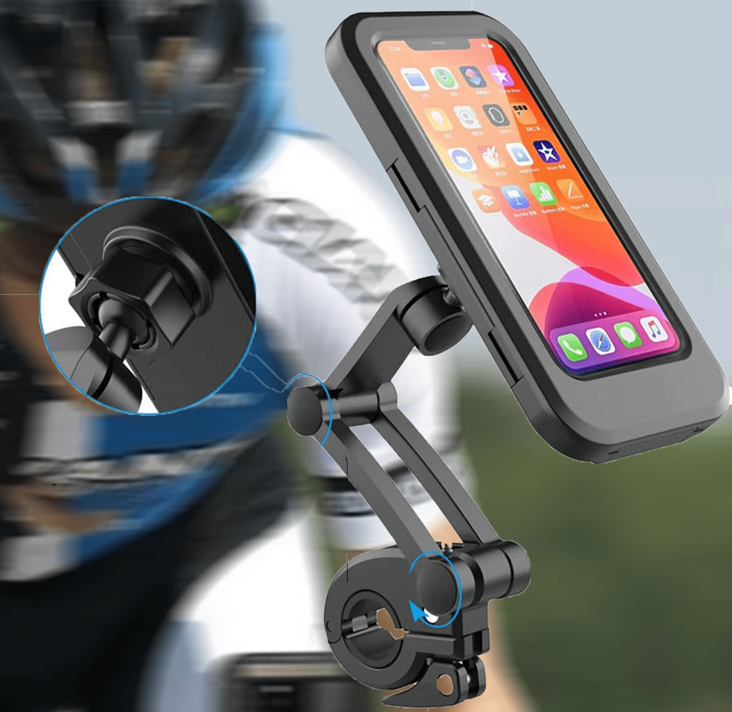 Mobile Holder For Bike Phone Holder On Bike Bicycle Bike Phone Holder
