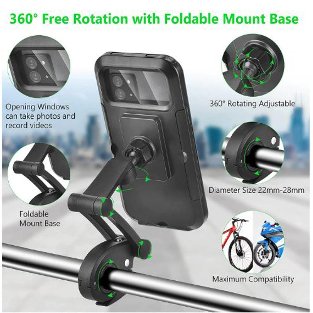 Mobile Holder For Bike Phone Holder On Bike Bicycle Bike Phone Holder