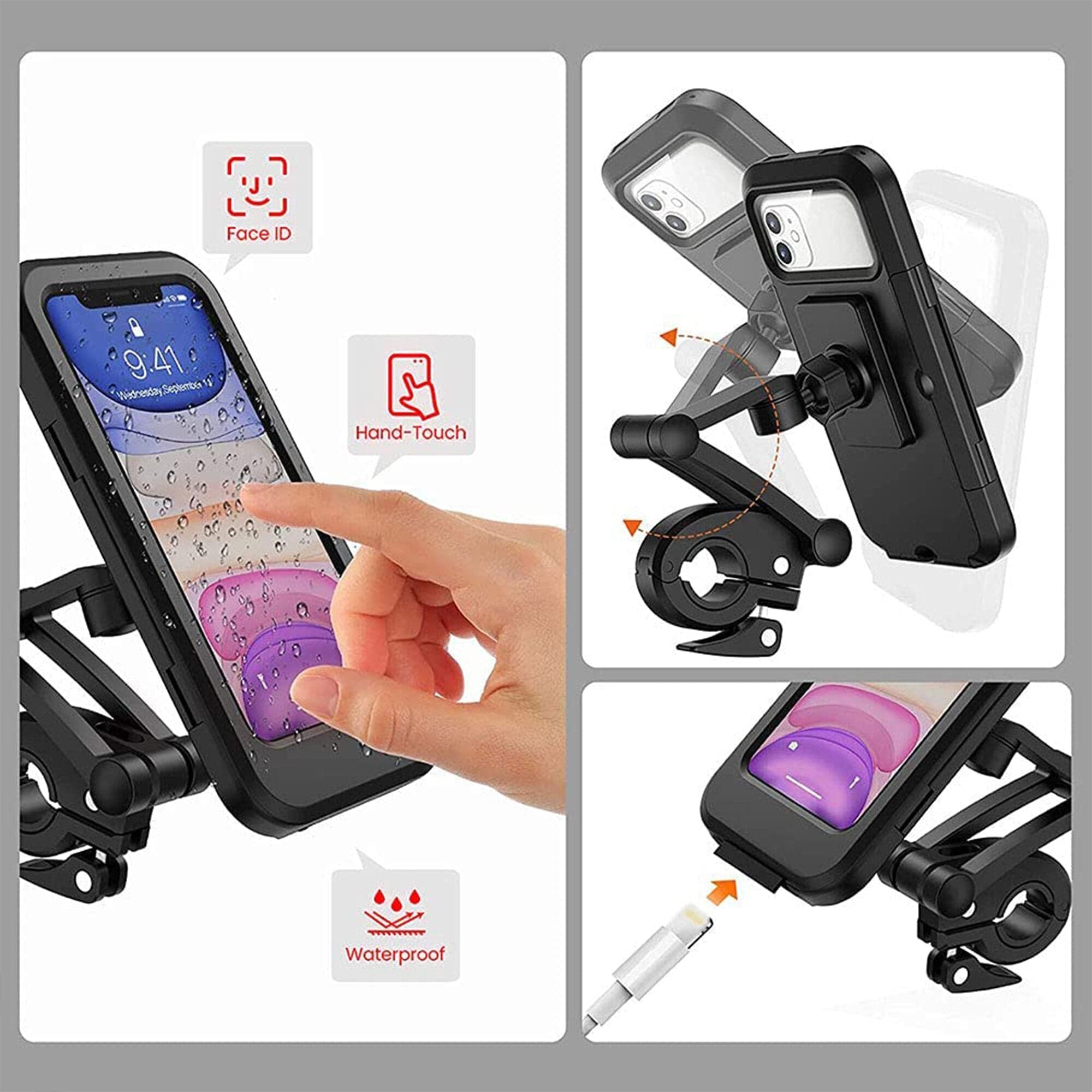 Mobile Holder For Bike Phone Holder On Bike Bicycle Bike Phone Holder