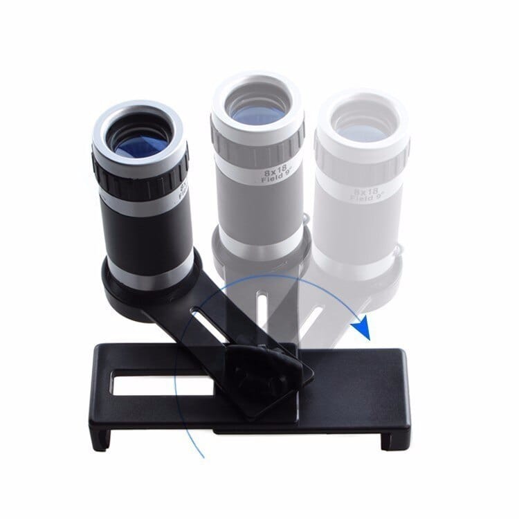 Mono Cular Telescope Lens Vision Monocular Telescope Binoculars Large Size with Phone Stand Monocular Telescope