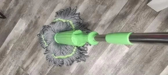 Mop Cleaning Floor Washing Spinning Microfiber Twisting Mop Self-twisting Water Rotating Mop Zaavio.co®