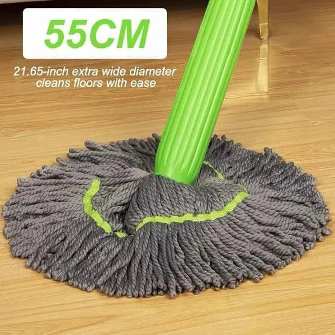 Mop Cleaning Floor Washing Spinning Microfiber Twisting Mop Self-twisting Water Rotating Mop Zaavio.co®
