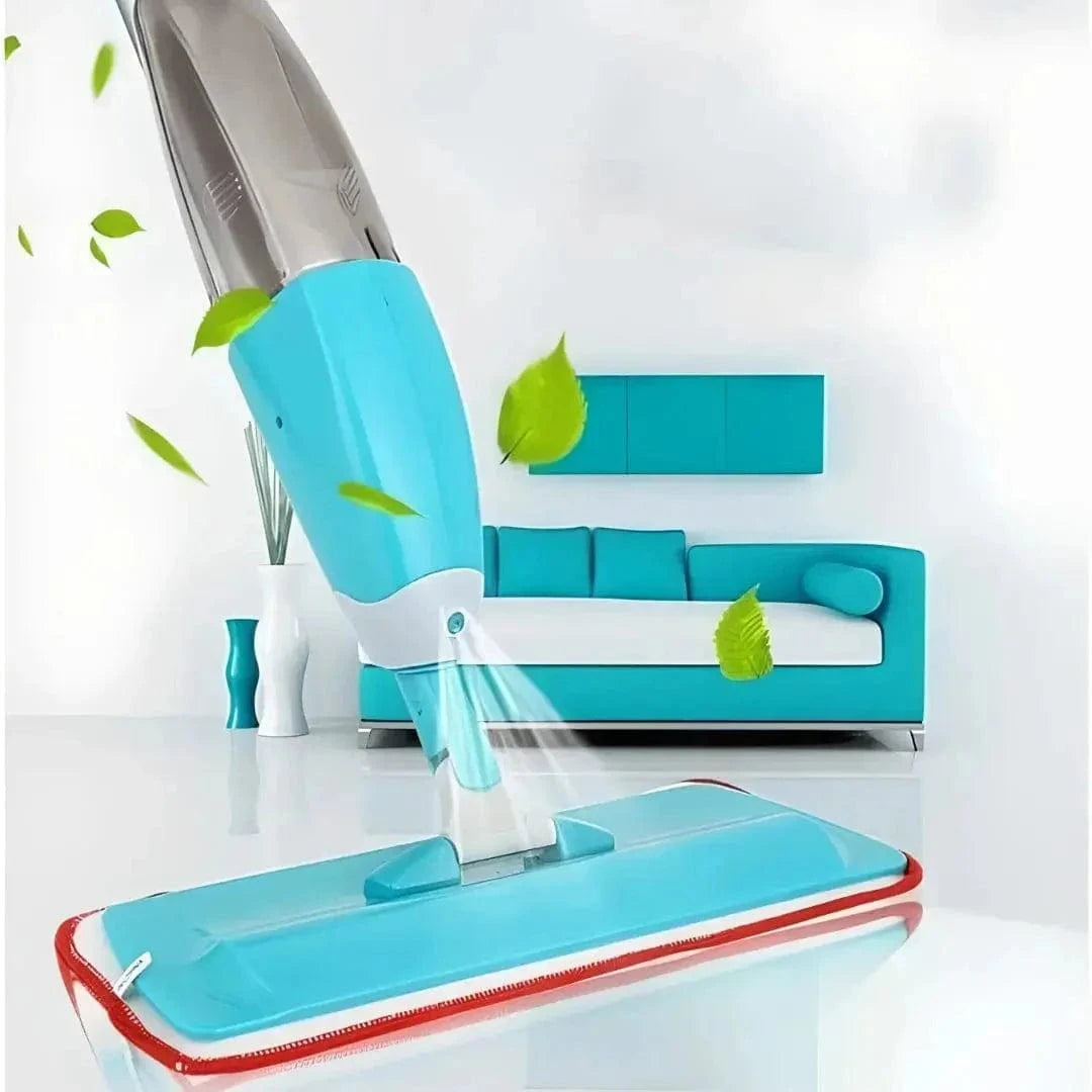 Mopify™️ | Tile Cleaner Bathroom Floor Cleaning Brush Kitchen Mop Brush Wiper Mopify™ Floor Cleaning Mop Stick with Spray Bottle Zaavio®