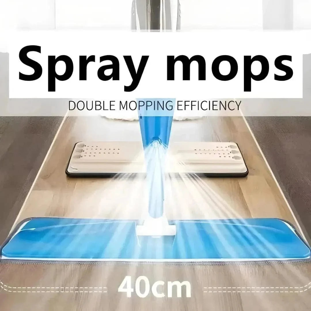 Mopify™️ | Tile Cleaner Bathroom Floor Cleaning Brush Kitchen Mop Brush Wiper Mopify™ Floor Cleaning Mop Stick with Spray Bottle Zaavio®