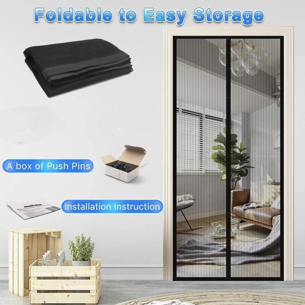 Mosquito Net For Windows And Doors Mesh Door Window Nets - Magnetic Screen Door Smart Magic Mesh Magnetic Screen Door Smart Magic Mesh