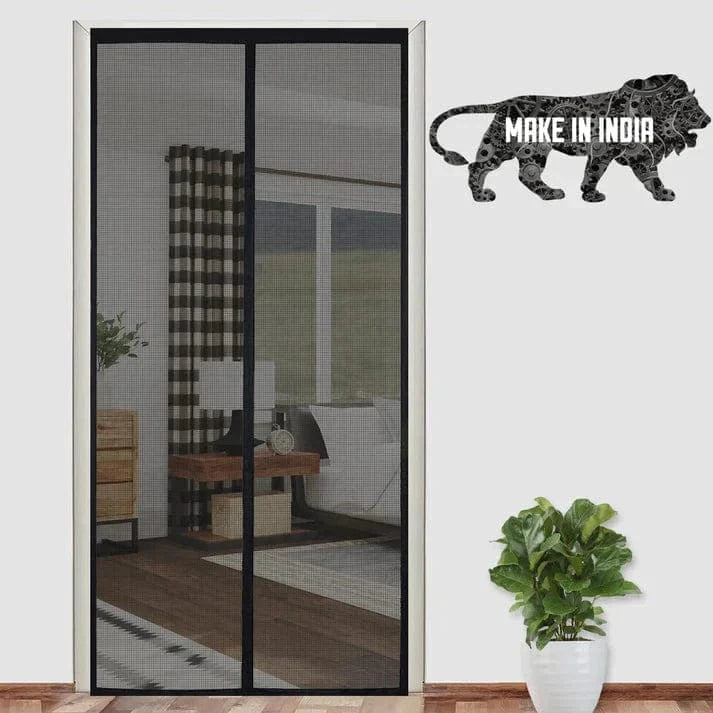 Mosquito Net For Windows And Doors Mesh Door Window Nets - The Smart Magic Mesh Magnetic Screen Door Smart Magic Mesh