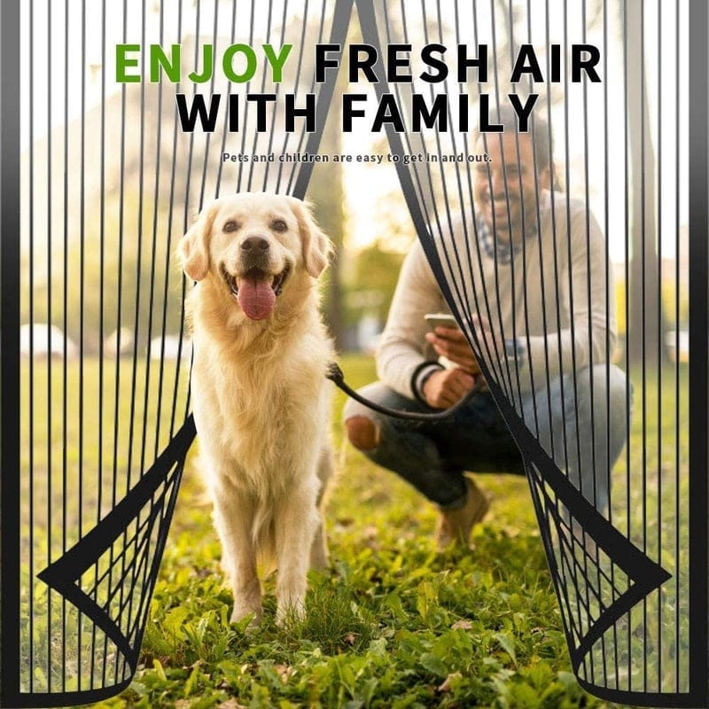 Mosquito Net For Windows And Doors Mesh Door Window Nets - The Smart Magic Mesh Magnetic Screen Door Smart Magic Mesh