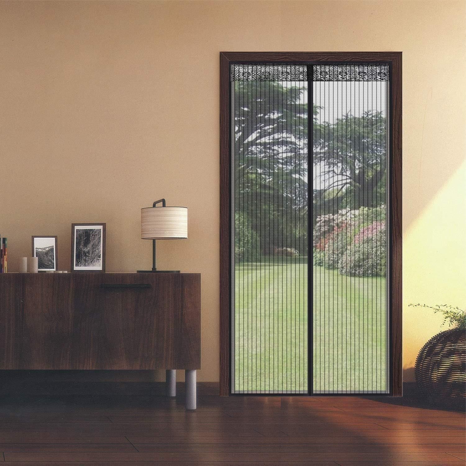 Mosquito Net For Windows And Doors Mesh Door Window Nets - The Smart Magic Mesh Magnetic Screen Door Smart Magic Mesh