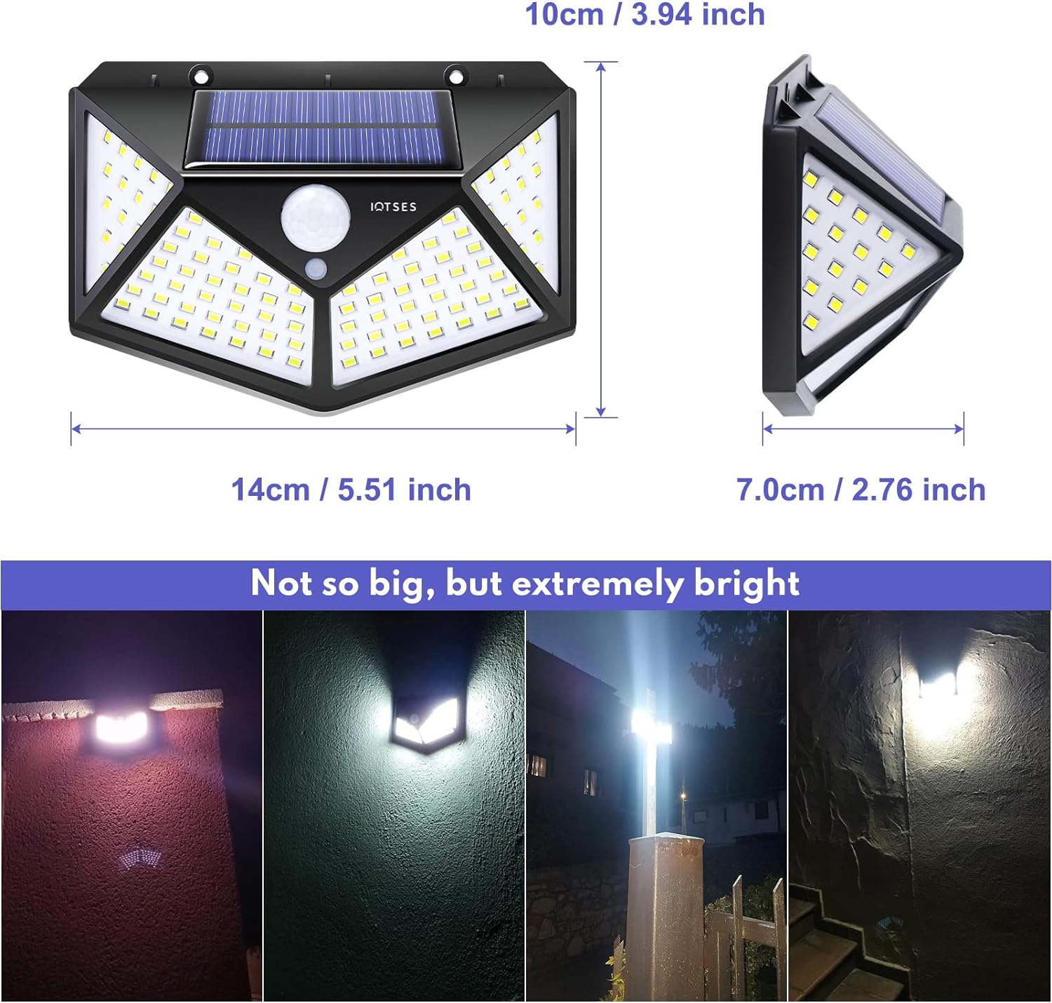 Motion Sensor Solar Outdoor Durable LED Light Solar Motion Sensor Led Light Pro
