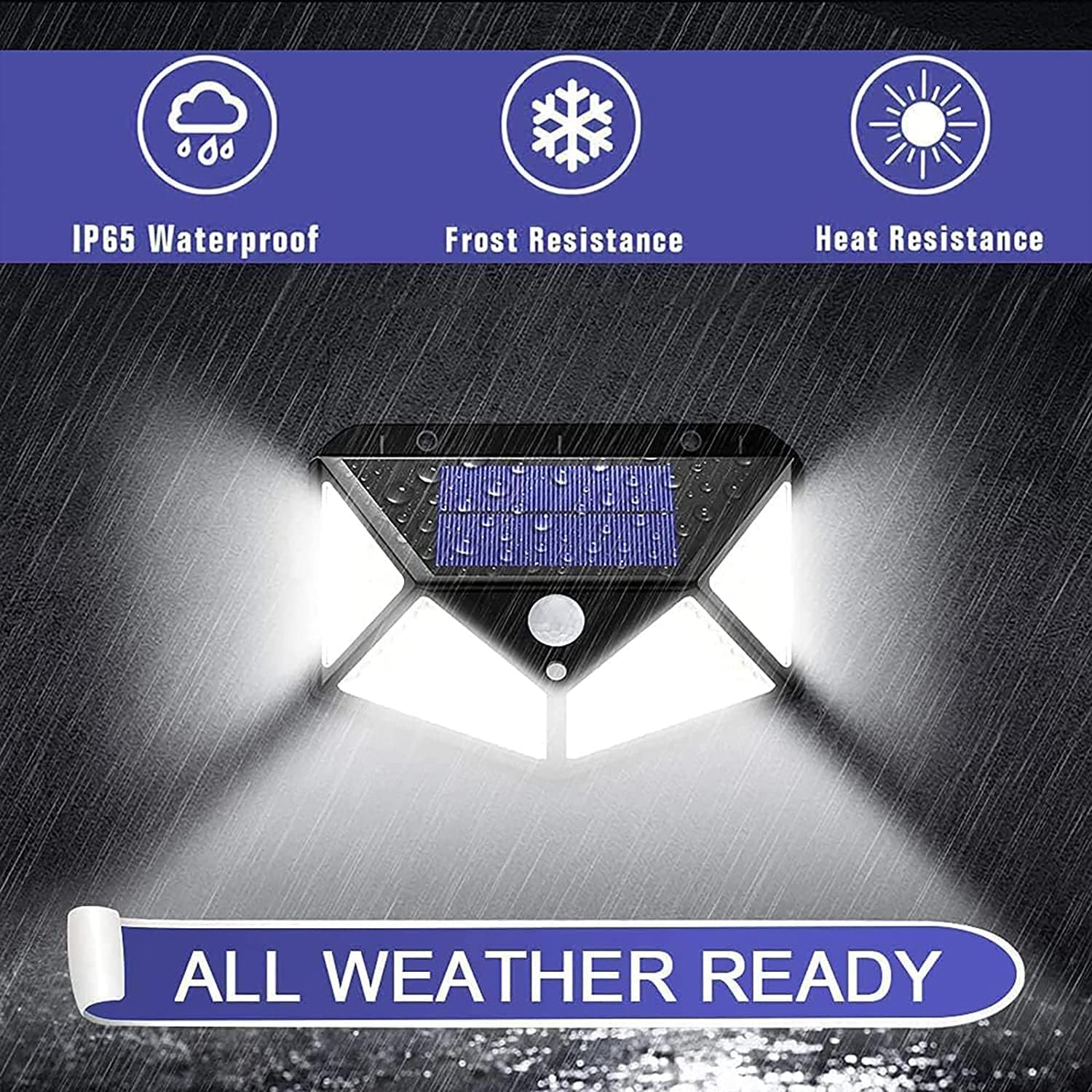 Motion Sensor Solar Outdoor Durable LED Light - Solariska™️ Pro Solariska™️ Pro Zaavio®