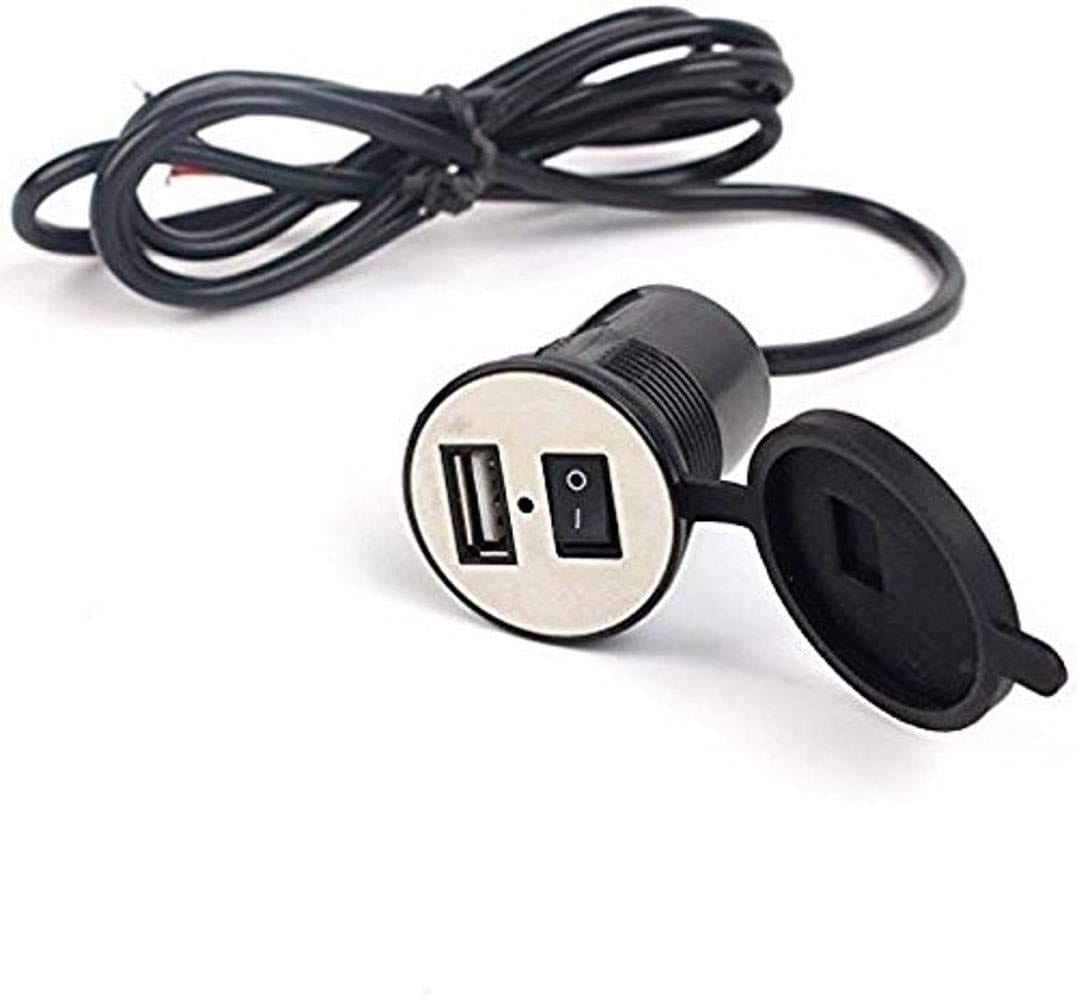 MotoPower™ | Charger Adapter Universal Mobile Charge Usb With Adapter 12V Charging MotoPower™ Bike USB Charger Zaavio.co®
