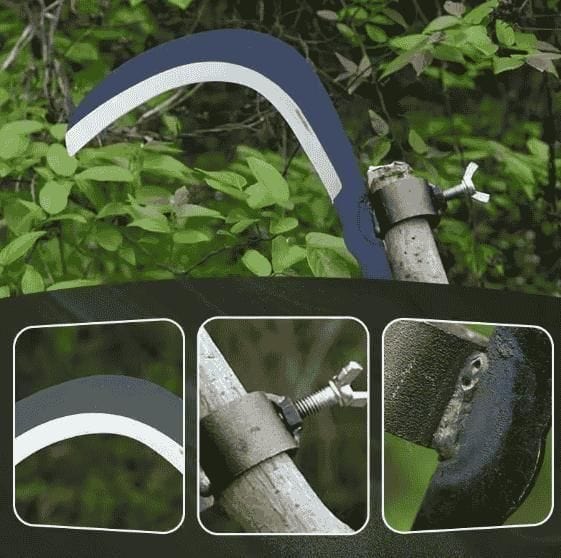 Multifunctional Portable Grass Sickle Cutter Head | Grass Cutting Machinery Sickle Tool Cutter For Grass Pruning Grass Sickle Cutter Head Zaavio.co®