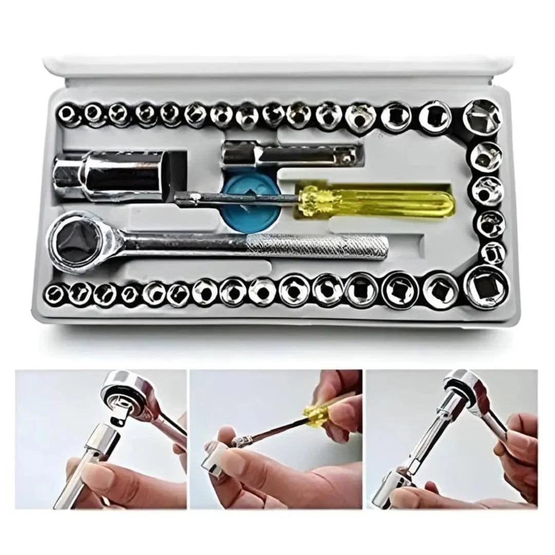 Multipurpose 40 In 1 Screwdriver Tool Kit Set | Home Toolkit Multipurpose 40 In 1 Screwdriver Tool Kit Set