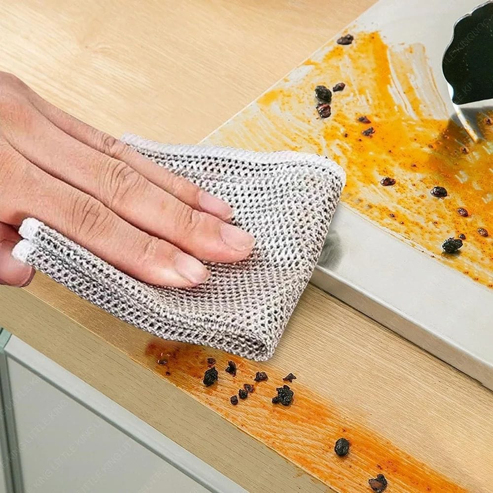 Multipurpose Wire Dishwashing Rags Pack of 3 Multipurpose Wire Dishwashing Rags