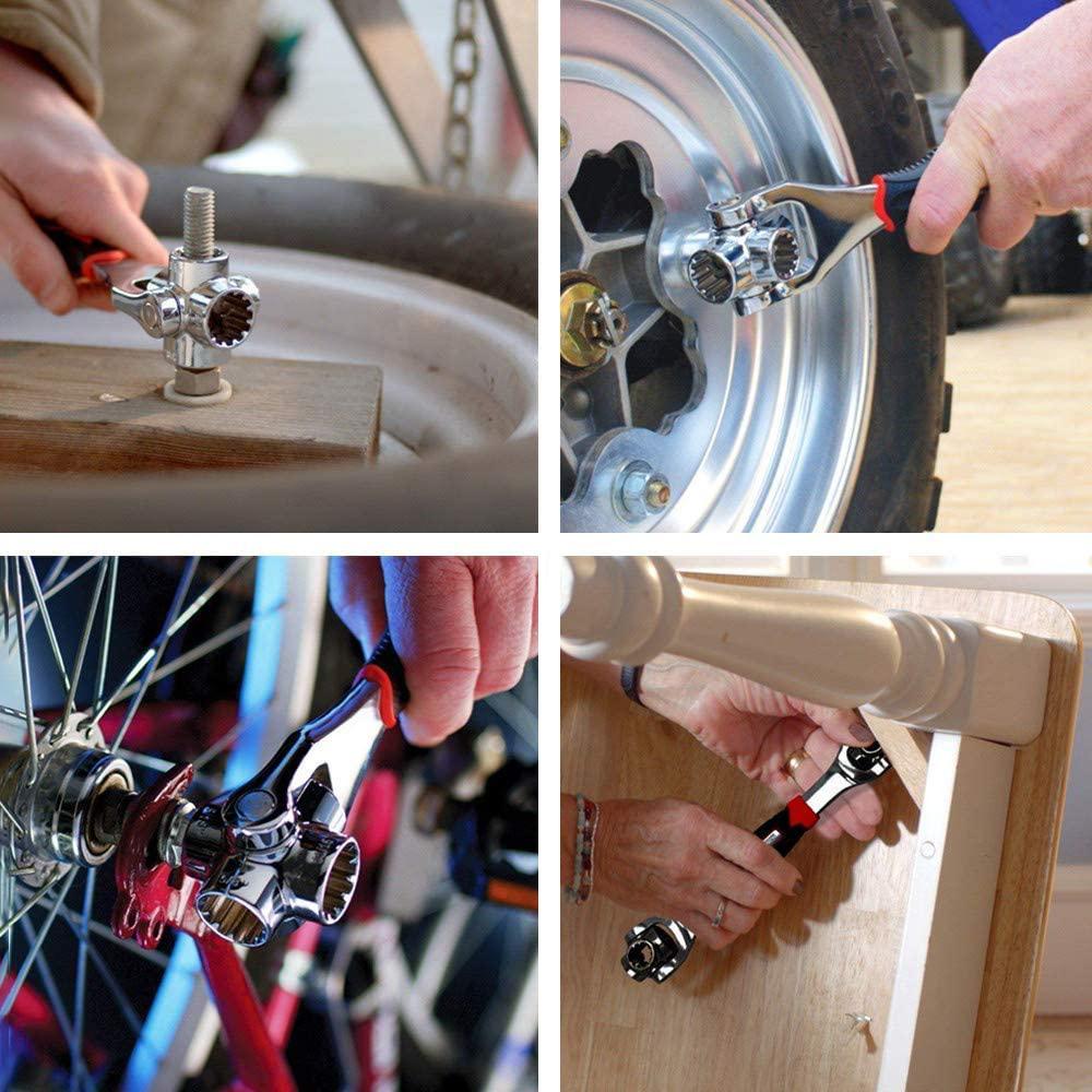 Multipurpose Wrench Tool Adjustable All in One Wrench 48 in 1 48-in-1 Universal Wrench