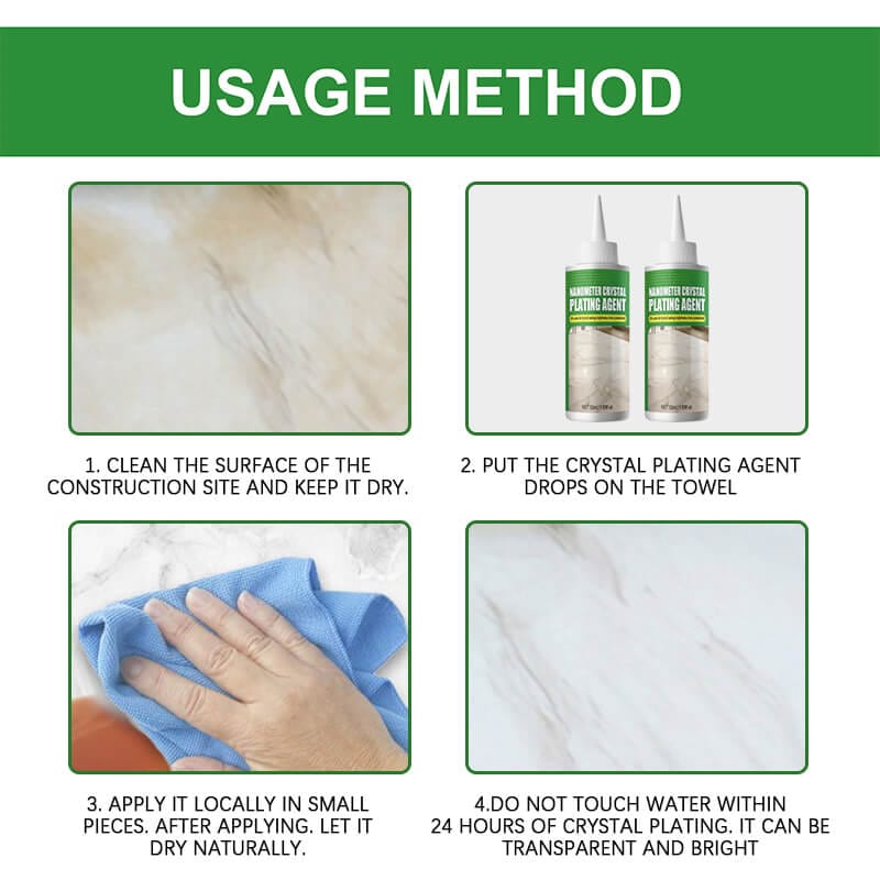 Nano Crystal Coating Agent (BUY 1 GET 1 FREE) | Marble And Tile Polishing Furniture Coat Products Stone Ceremic Nano Crystal Coating Agent