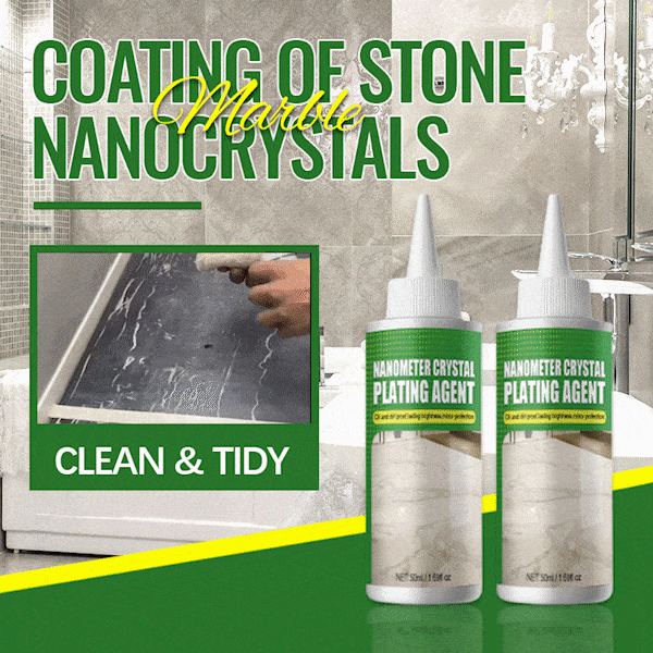 Nano Crystal Coating Agent (BUY 1 GET 1 FREE) | Marble And Tile Polishing Furniture Coat Products Stone Ceremic Nano Crystal Coating Agent