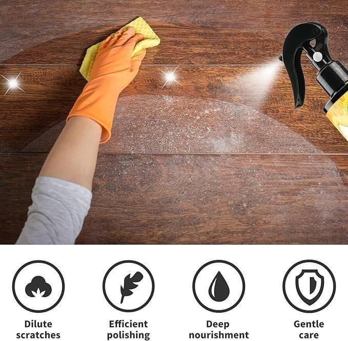 Natural Beeswax Wood Polish Spray (Pack of 2) Natural Beeswax Wood Polish Spray (Pack of 2) Zaavio®