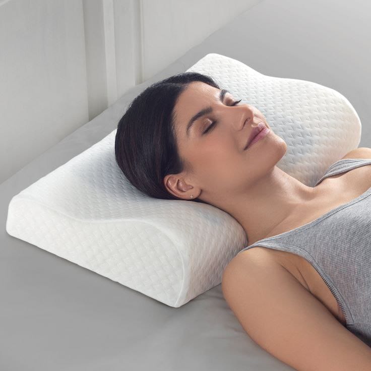 Neck Pillow Memory Foam For Neck Pain Pillow For Cervical Pain Neck Pillow