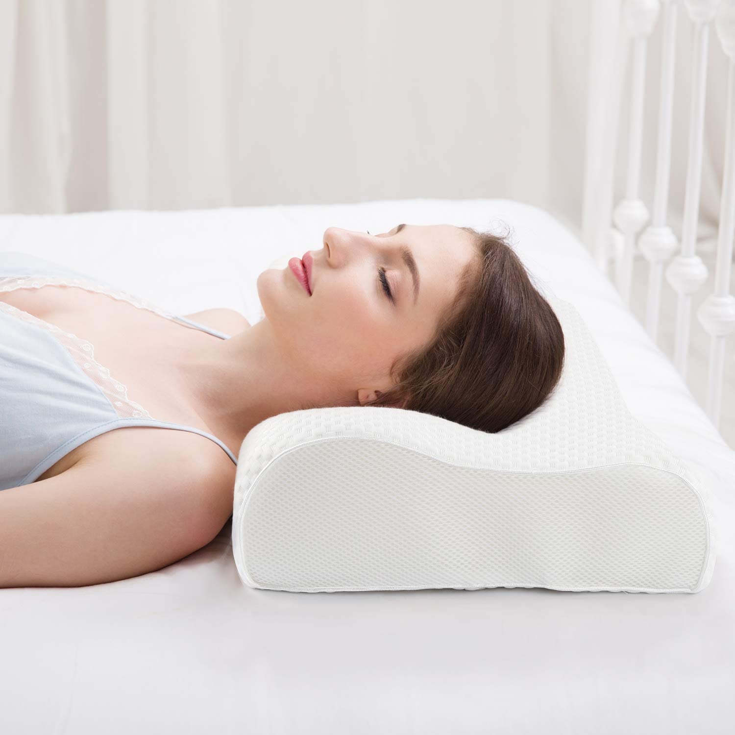 Neck Pillow Memory Foam For Neck Pain Pillow For Cervical Pain Neck Pillow