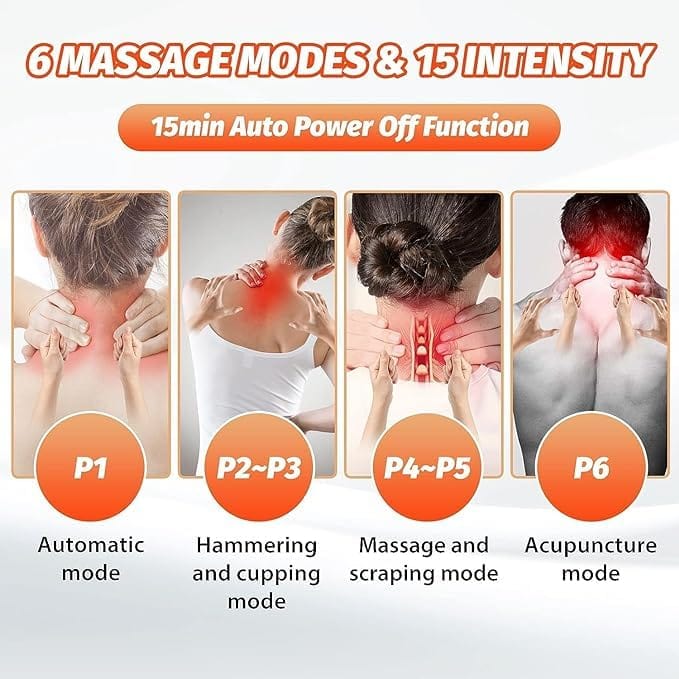 Neckzio™ | Neck Massager Stiffness Muscle Relax Pain Neck Strain Massage Neckzio™ Neck Pendent Massager Zaavio®