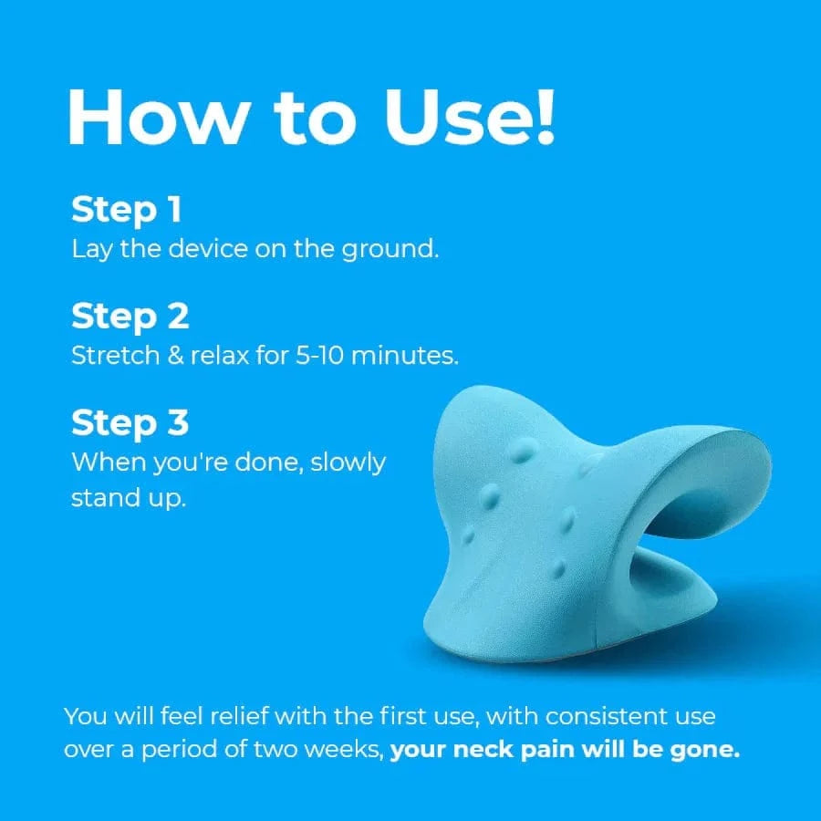 Nekrest™ | Cervical Pain Neck Pillows Cervical Pillow For Neck Pain Large Nekrest™ Neck Stretcher Zaavio®