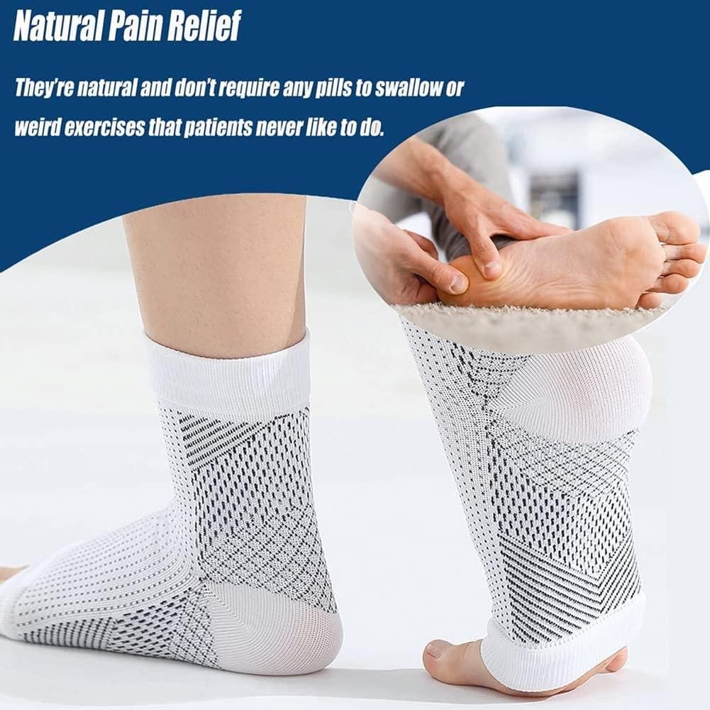 Neuropathy Socks | Ankle Support Brace Binder Compression Socks Neuropathy Foot Socks Neuropathy Socks (Set of 2)