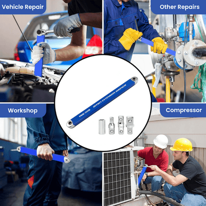 Offset Extension Wrench | Torque Wrench Tool Kit Spanner Set Socket Ratchet Tools Offset Extension Wrench