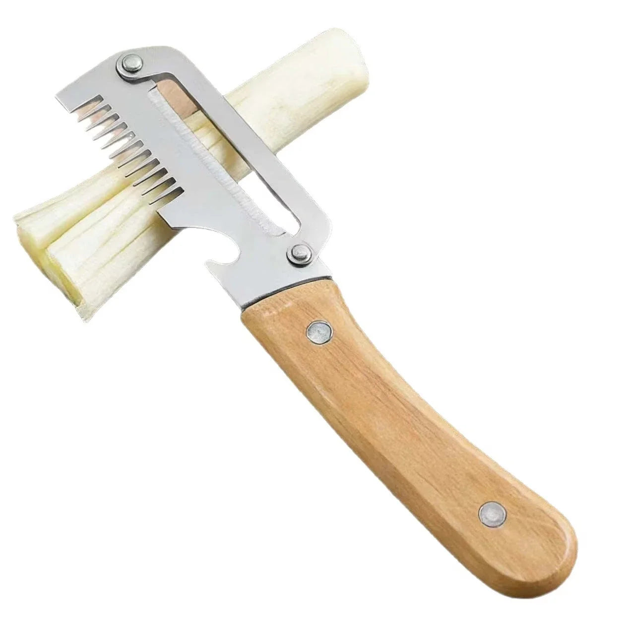 SliceGrip Pro Stainless Steel Onion Holder & Peeler Tool - Buy 1 Get 1